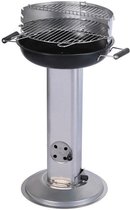 MaxxGarden Houtskoolbarbeque - met voorraadrek - kolom BBQ - 43 cm