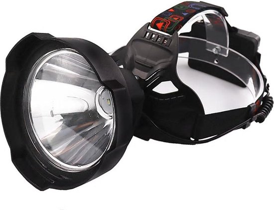 bol.com | Super felle hoofdlamp | LED Hoofdzaklamp | Met batterijen en  oplaadbaar | Waterdicht |...