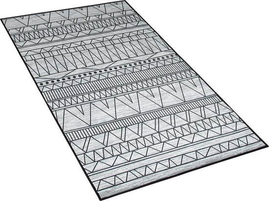 Beliani KEBAN - Tapis - Zwart - Polyester