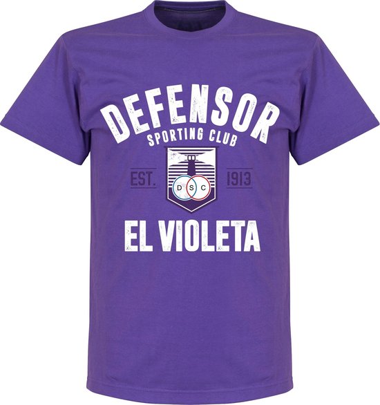 T-shirt Defensor Sporting Established - Violet - L