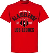 LD Alajuelense Established T-shirt - Rood - 4XL