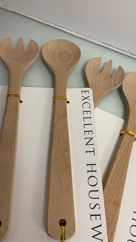 Saladebestek ASA Selection Grande Birchwood 32 cm