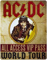 Wandbord - AC/DC World Tour