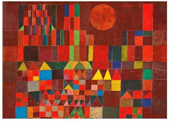 kan niet zien Tienerjaren het laatste Legpuzzel - Piatnik kunst puzzel Paul Klee - Castle and sun (1000) | bol.com