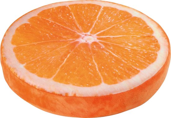 Small Foot Sinaasappel - Sierkussen - 39x39 cm