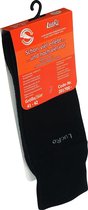 Lucro - Diabetes sokken - Zwart - Unisex - Maat 41-42