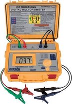 EXTECH 380580: Milliohm  meter op batterijen