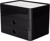 Smart-box plus Han Allison - 2 lades en box, jet zwart