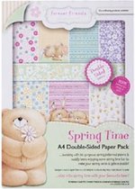 Forever Friends: A4 double sided paper pack 160gsm (30pk) spring time (FFS 1602202)