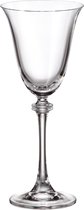 Crystal Bohemia Witte Wijnglazen Asio - Kristal - 185ml - 6 stuks
