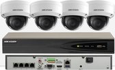 HIKVISION 5MP IP 2,3 of 4 x Camera's KIT 4K NVR Network Recorder Surveillance met 5MP IP 2,3 of 4 x DS-2CD2155FWD-I (Geen HDD, 4 x IP Kit)