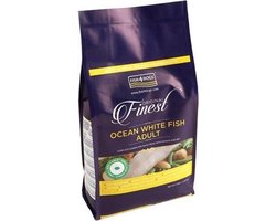 Fish4Dogs Finest Adult Complete - Witvis Grote Brok - 12 kg