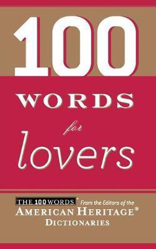 100 Words for Lovers - cover