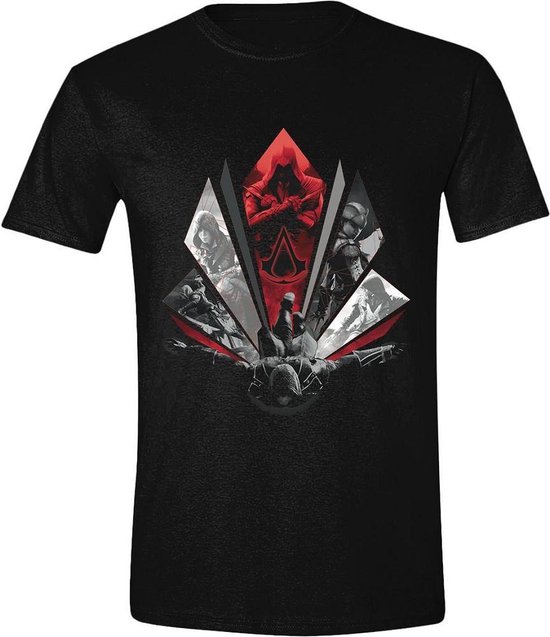 Assassin's Creed Legacy - Eagle Dive Heren T-Shirt - Zwart - XXL
