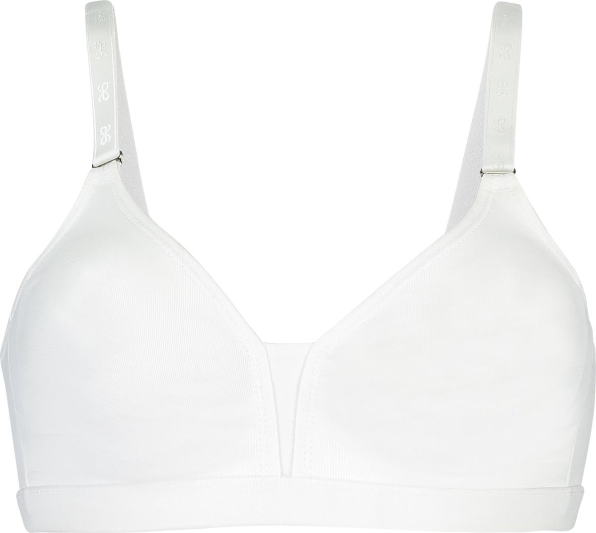 Hunkemöller BH zonder beugel niet voorgevormd - wit white