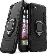Apple iPhone 5 / 5s / SE Magnetische Back cover - Zwart - voor autohouder