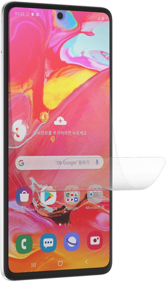 Screen Protector voor Samsung Galaxy A51 / A51 5G - beschermfolie - transparant