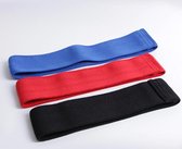 DW4Trading® - Weerstandsbanden zwart-rood-blauw set van 3