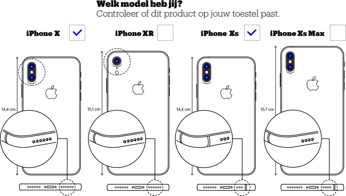 Nillkin Sparkle Series Leather Case iPhone X - Goud