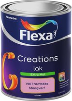 Flexa Creations - Lak Extra Mat - Mengkleur - Vol Framboos - 1 liter