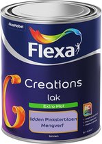 Flexa Creations - Lak Extra Mat - Mengkleur - Midden Pinksterbloem - 1 liter
