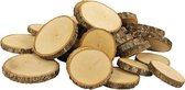 Eduplay - 1kg houten schijven 50-60 stuks | Ã 4-7,5 cm dikte: 1cm