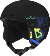 Bollé Quiz Matte Black Bear Skihelm Unisex - Black