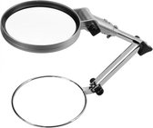Safe - Stand tafelloeplamp - 2x vergrotend - met led verlichting