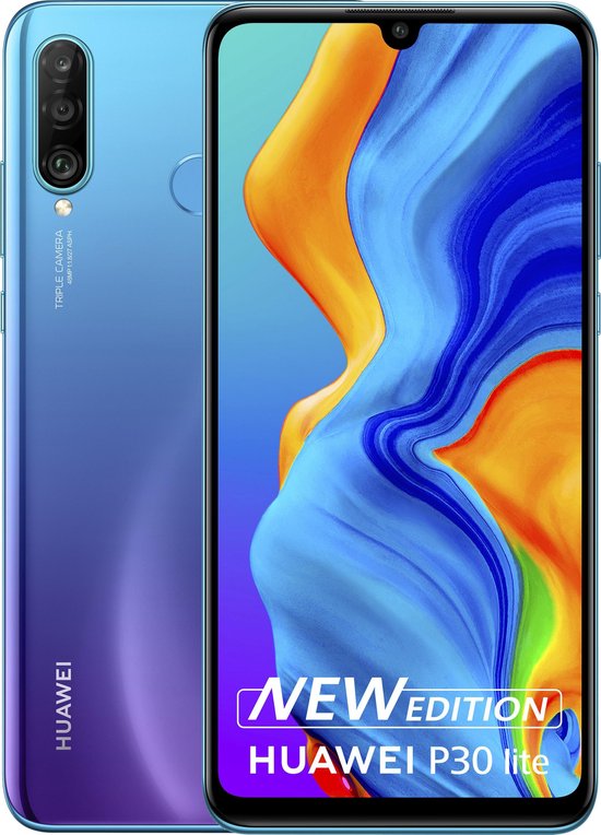 Huawei P30 New edition - - Peacock Blue bol.com