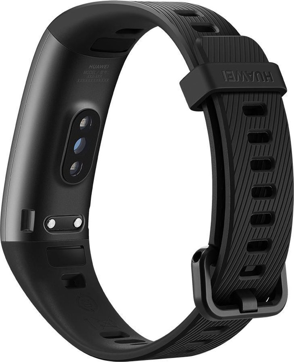 Huawei Band 4 Pro Pro Fitness Activity Tracker (Alles-in-één Slimme Armband, Hartslag- en Slaapbewaking), Ingebouwde GPS, Kleurenaanraakscherm, 5 ATM, Graphite Black