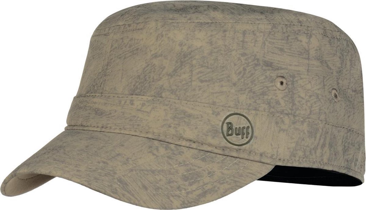 BUFF® Military Cap Zinc Taupe Brown S/M - Pet - Zonbescherming