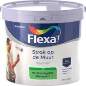 Flexa Strak op de muur - Muurverf - Mengcollectie - Vol Eucalyptus - 5 Liter