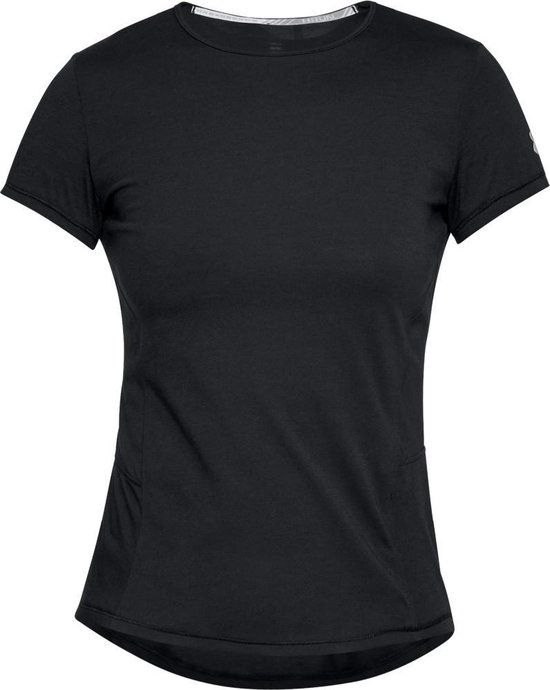 Foto: Under armour swyft short sleeve tee sportshirt dames maat m zwart