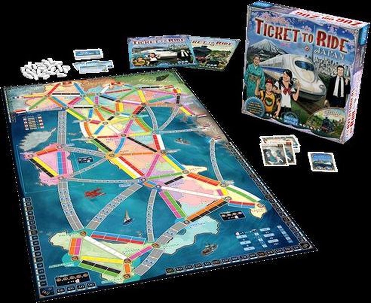Ticket to Ride - Japan/Italy — afbeelding 15