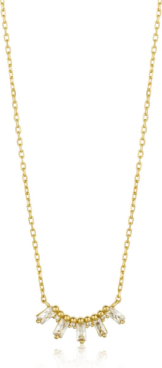 Ania Haie Glow Getter AH N018.03G Dames Ketting 45 cm