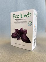 ECOLTIVO basilicum paars - hydrocultuur (groeit op water)