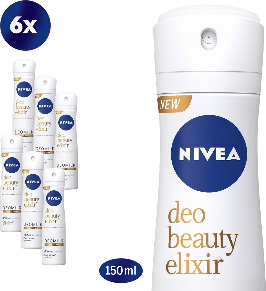NIVEA Deo Beauty Elixir Dry Anti-Transpirant Spray - NIVEA