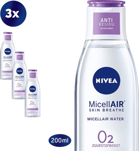 NIVEA MicellAIR Skin Breathe Micellair Water X Ml Voordeelverpakking Bol Com