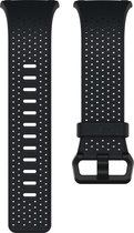 Fitbit Ionic Leder bandje - Donkerblauw - Small