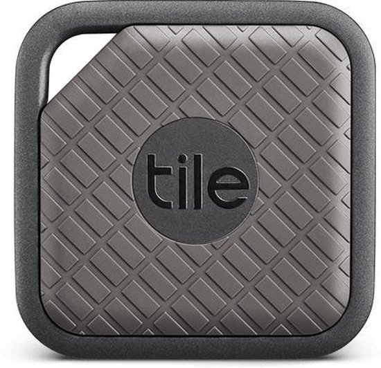 Tile Sport - Bluetooth tracker - 1-pack - Zwart/Grijs