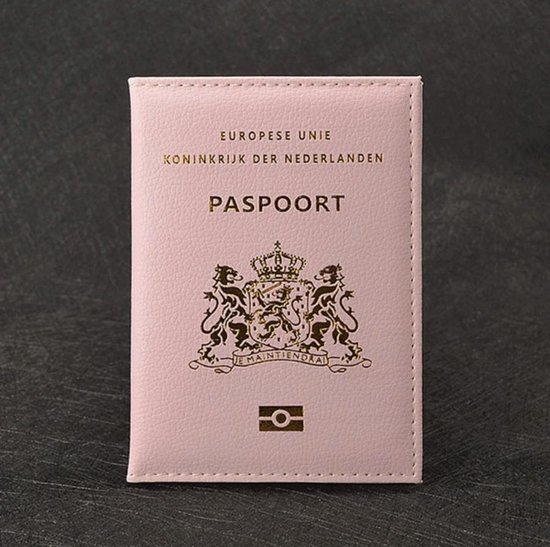Paspoort Cover Roze Paspoorthoes Paspoorthouder Paspoort Hoesje Mapje |  bol.com