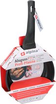 Alpina koekenpan - gietaluminium - anti-aanbak - 20 cm - Geschikt voor alle warmtebronnen