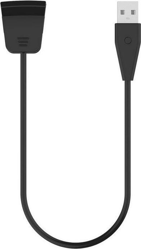 Vermoorden Rouwen industrie Fitbit Alta HR Oplader Adapter Kabel | Zwart / Black|Premium Kwaliteit  |50CM|TrendParts | bol.com