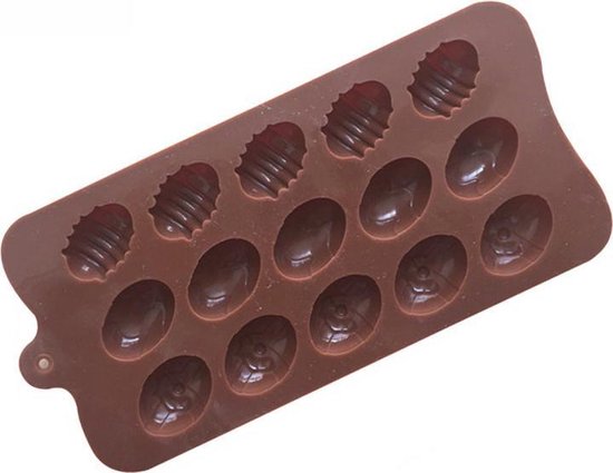 ProductGoods - Siliconen bakvorm - Bonbonvorm - Chocoladevorm - Paaseitjes  - 15 stuks... | bol.com