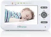 Premaman Beeld Babyfoon met Camera Temperatuur Nachtzicht Slaapliedjes