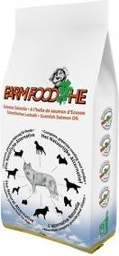 Farmfood High Energy - Schotse Zalmolie - Hondenvoer - 15 kg