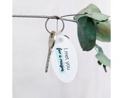 Sleutelhanger Rechthoek Smal