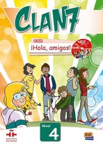 Clan 7 con ¡Hola, amigos! 4 libro del alumno + CD-ROM