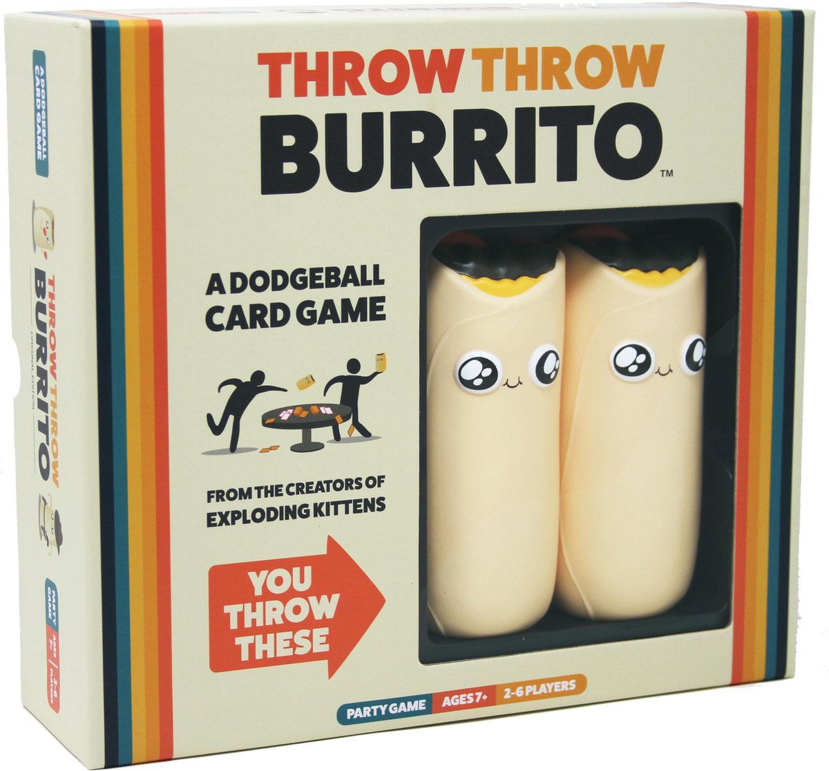 Throw Throw Burrito - Engelstalig Kaartspel - Exploding Kittens