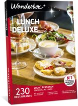 Wonderbox Cadeaubon - Lunch Deluxe